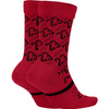 Skarpety koszykarskie Air Jordan Legacy Crew czerwone - CU0037-687
