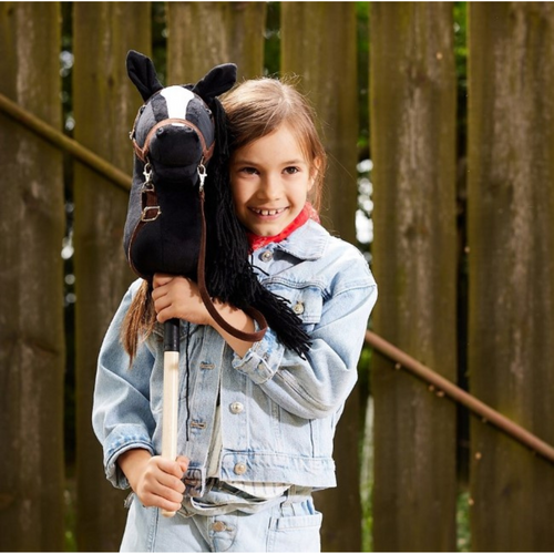 Hobby Horse A3 Hoppihorse Black + Accessories - T-THH-M01A302