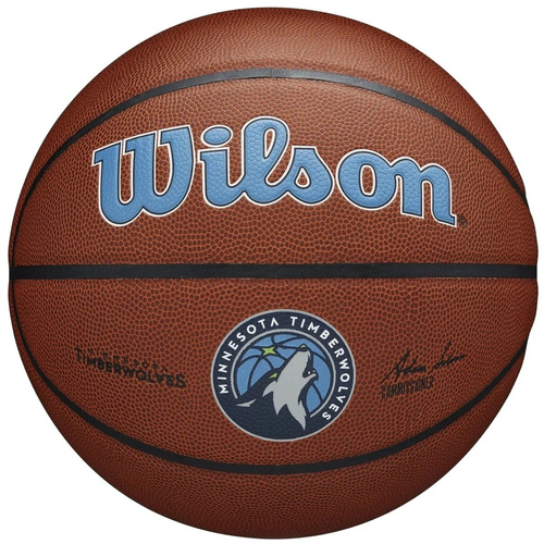 Piłka do koszykówki Wilson NBA Alliance Minnesota Timberwolves WTB3100XBMIN