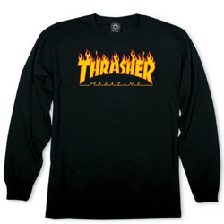 Bluzka z długim rękawem Thrasher Flame Logo Longsleeve - 144447