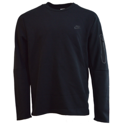  Nowa Bawełniania Męska Bluza Nike Tech Fleece Czarna - CU4505-010