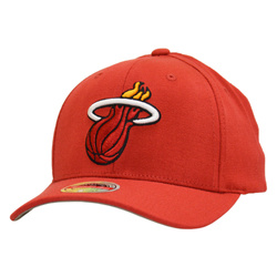 Czapka z daszkiem Mitchell & Ness NBA Miami Heat Team Ground Redline Snapback - 6HSSMM19361-MHEMARO