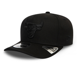 Czapka z daszkiem New Era 9FIFTY NBA Chicago Bulls Tonal Black Stretch Snapback - 12285245