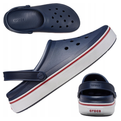 Klapki Buty Męskie Crocs Crocband chodaki sportowe Niebieskie - 208371-410