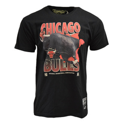 Koszulka Mitchell & Ness NBA Scienic Chicago Bulls Czarna T-Shirt