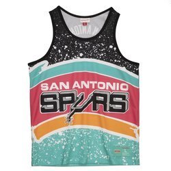 Koszulka Sportowa męska bezrękawnik Mitchell & Ness NBA SA Spurs Tank Top