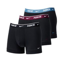 Męskie bokserki Nike Dri-FIT Everyday Cotton Stretch Trunk 3-Pack - 0000KE1008-HWX