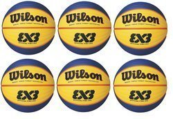 Piłka do kosza Wilson Replica RBR Official 3x3 Fiba - 6 sztuk