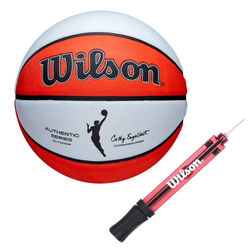 Piłka do kosza Wilson WNBA Authentic Series Official + Pompka WILSON BSKT6"