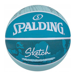 Piłka do koszykówki Sketch Crack Spalding Streetball outdoor - 84-380Z