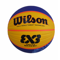 Piłka do koszykówki Wilson FIBA 3X3 Paris 2024 Replica - WZ3015001XB r.6