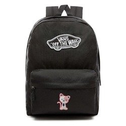 Plecak VANS Realm Backpack Custom Pink Cat - VN0A3UI6BLK