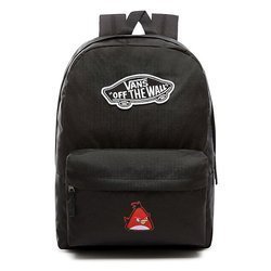 Plecak VANS Realm Backpack szkolny Custom Red Bird- VN0A3UI6BLK