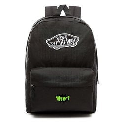 Plecak VANS Realm Backpack szkolny Custom Wow - VN0A3UI6BLK