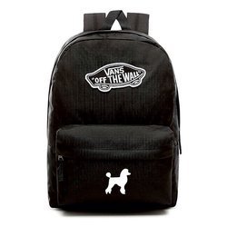 Plecak szkolny VANS Realm Backpack - VN0A3UI6BLK - Custom Poodle