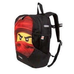 Plecak szkolny uniwersalny dziecięcy do przedszkola czarny 18 L Lego Nielsen Ninjago - GP2-04-22