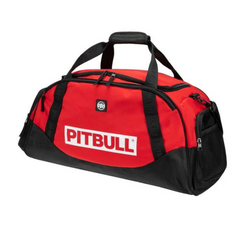 Torba sportowa do treningów i podróży czerwona 50L Pit Bull Sport - 8130214590