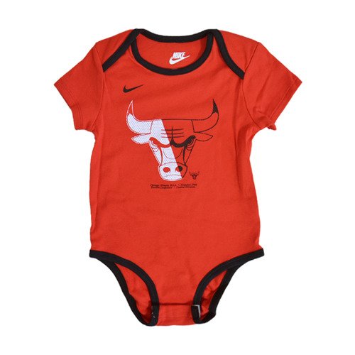 Body dla niemowląt  dziecięce Nike NBA Chicago Bulls 3PAK - EZ2N1BBMK-BUL