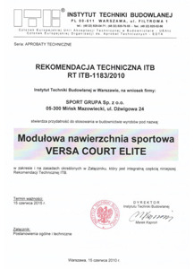 Boisko sportowe VersaCourt boisko przydomowe,ogrodowe do koszykówki modułowe