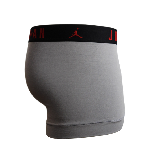 Bokserki męskie Air Jordan Flight Cotton Core Boxer 3-pack Grey/Black/White - JM0693-F66