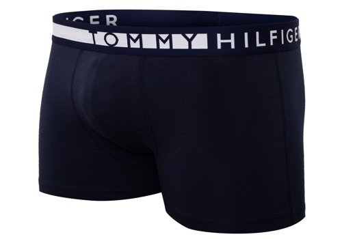 Bokserki męskie Tommy Hilfiger Navy 3 Pack Granatowe - UM0UM01234 009