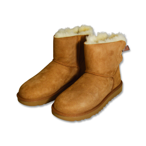 Buty damskie śniegowce UGG Mini Bailey Bow II - 1016501-CHE