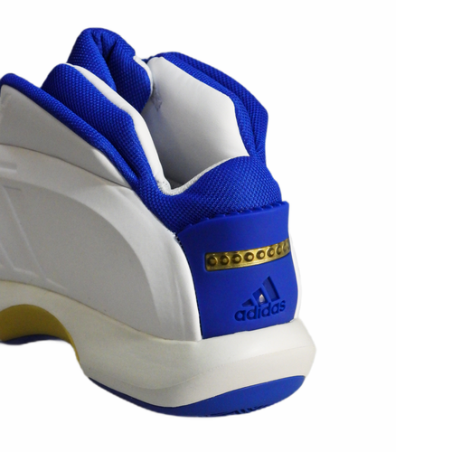 Buty do koszykówki sneakersy męskie Adidas Crazy 1 Cloud White Bold Blue Białe - IG3734