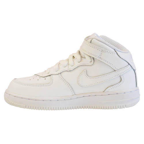 Buty dziecięce Nike Air Force 1 MID (TD) All White - 314197-113