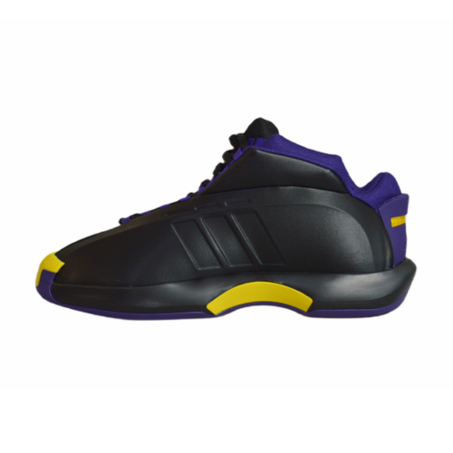 Buty męskie do koszykówki Adidas Crazy 1 Lakers Kobe Away Black Purple Yellow - FZ6208