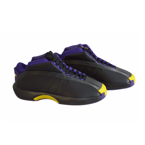 Buty męskie do koszykówki Adidas Crazy 1 Lakers Kobe Away Black Purple Yellow - FZ6208