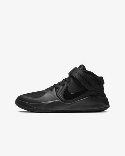 Buty sportowe Nike Team Hustle D 9 FLYEASE (GS) czarne - BV2952-010