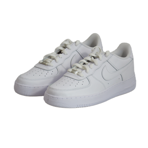 Buty sportowe dziecięce Nike Air Force 1 Low LE Triple White (GS) - FV5951-111