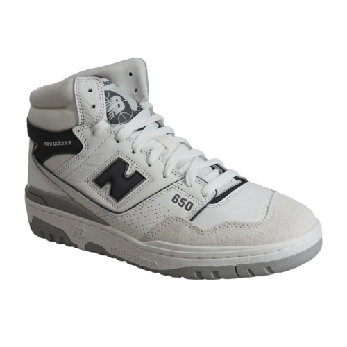 Buty sportowe unisex New Balance Sneakers białe - BB650RWE