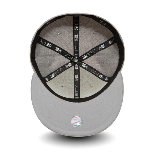 Czapka z daszkiem New Era 59FIFTY MLB NY New York Yankees Essential Heather Grey - 11044974