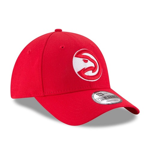 Czapka z daszkiem New Era 9FORTY The League NBA Atlanta Hawks Czerwona - 11405618