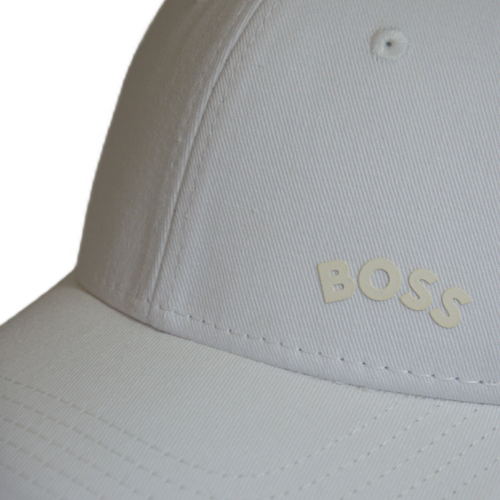 Czapka z daszkiem bejsbolówka Hugo Boss Bold-Curved Baseball Cap Biała - 50495855-100