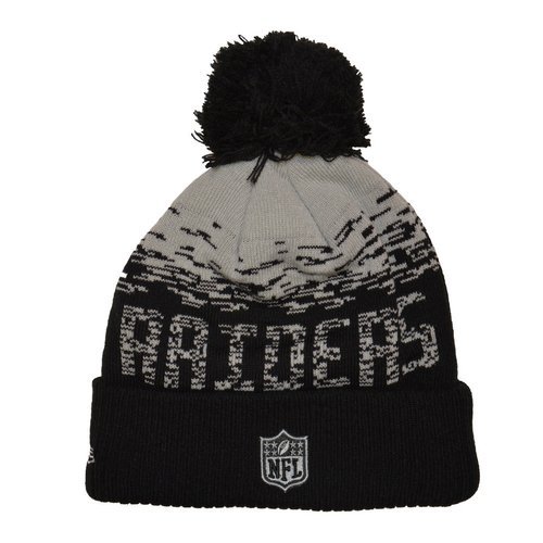 Czapka zimowa New Era NFL Oakland Raiders z pomponem - 12122720