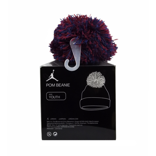 Czapka zimowa dziecięca Air Jordan Cuffed Pom Beanie Gift Box - 9A0720-695