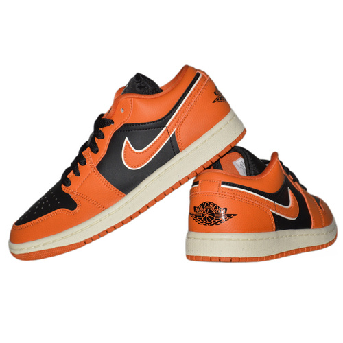 Damskie buty sportowe Air Jordan 1 Low Se Sport Spice/Black-Coconut Milk - DV1299-800