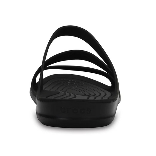 Damskie klapki sandały Crocs Swiftwater Sandal W Black - 203998-060