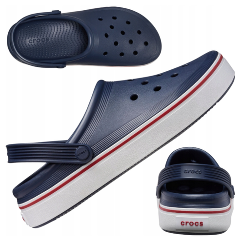 Klapki sandały Crocs Crocband Off Court Clog Navy - 208371-410