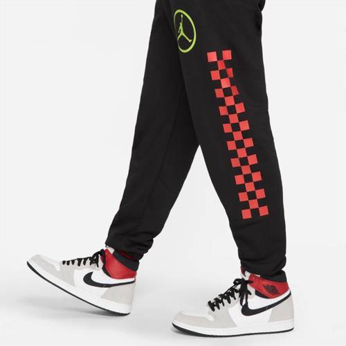 Komplet dresowy Air Jordan bluza z kapturem spodnie Sport DNA czarny