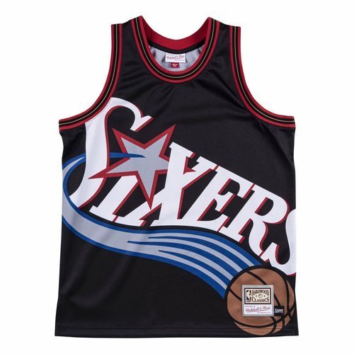 Koszulka Mitchell & Ness NBA Big Face Jersey Philadelphia 76ers