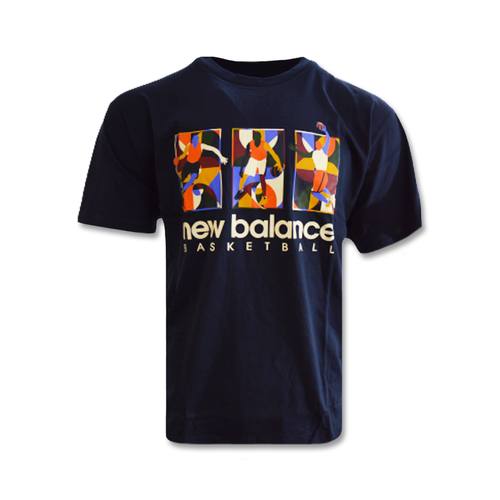 Koszulka New Balance Hoops Classics T-shirt - MT23587 ECL