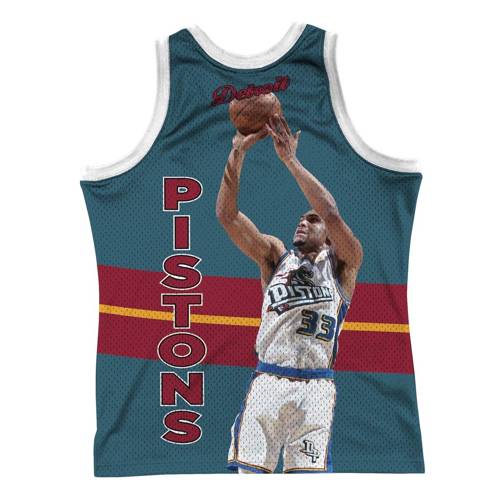 Koszulka bezrękawnik Mitchell & Ness NBA Detroit Pistons Grant Hill