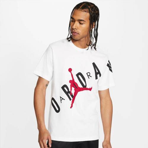 Koszulka męska Air Jordan HBR S/S T-shirt biała  - DA1894-100