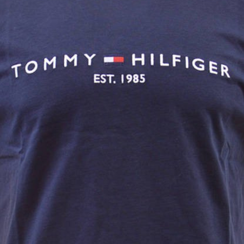 Koszulka męska Tommy Hilfiger T-Shirt granatowa - MW0MW11465 403