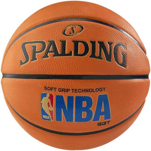 Piłka do koszykówki Spalding NBA Logoman Soft Grip Outdoor na orlik 