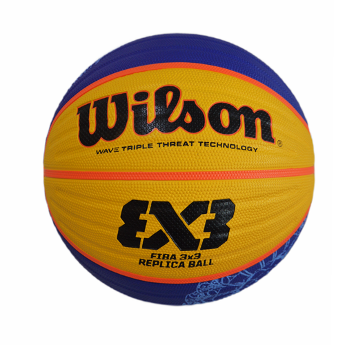 Piłka do koszykówki Wilson FIBA 3X3 Paris 2024 Replica - WZ3015001XB r.6