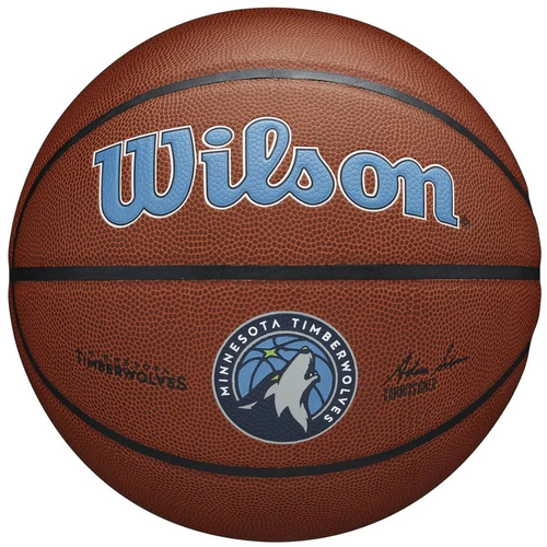 Piłka do koszykówki Wilson NBA Alliance Minnesota Timberwolves WTB3100XBMIN